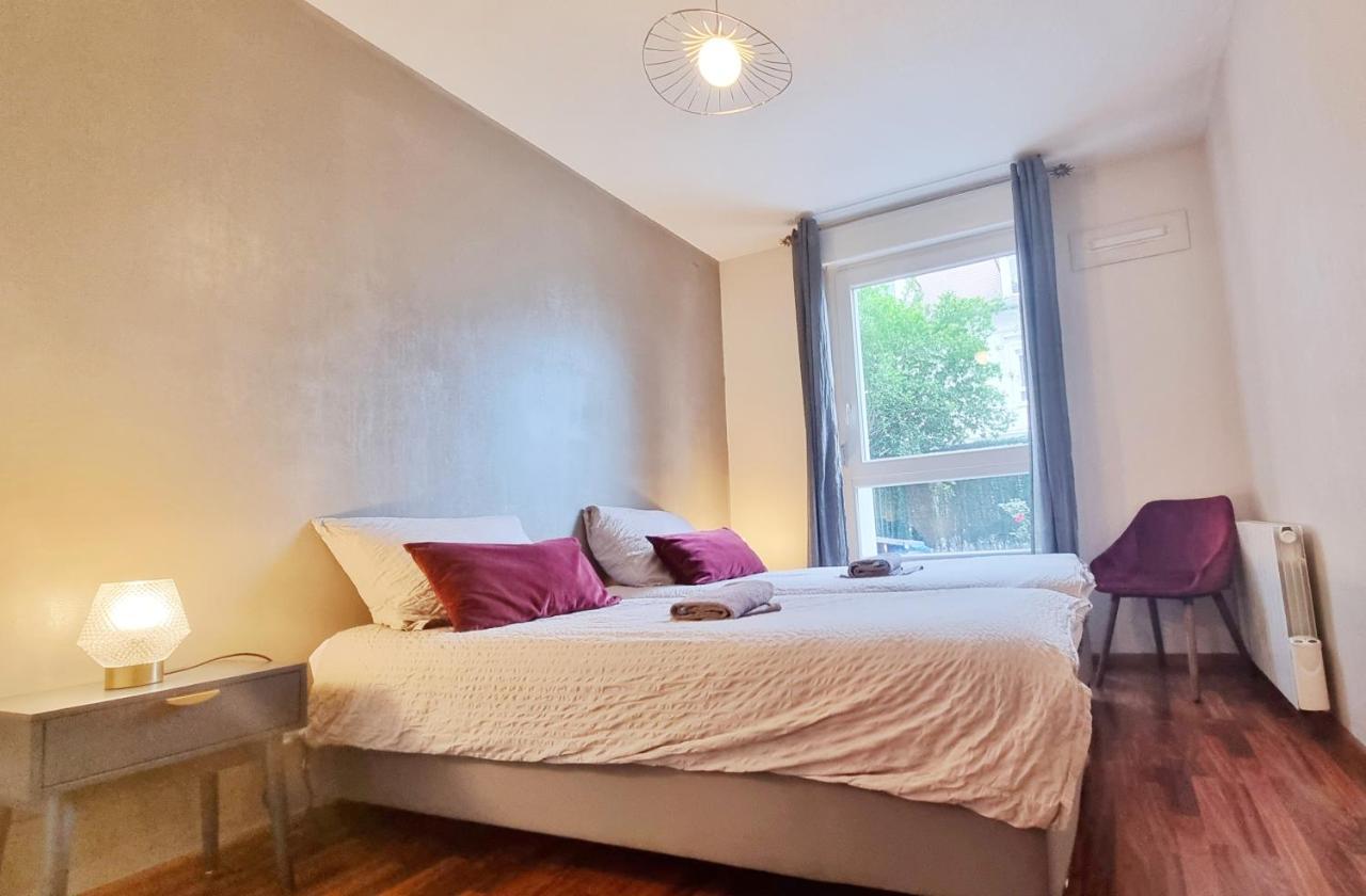 Chez Margot & Fawaz - Parking - 3 Chambres - Jardin - Relax Bnb 科尔马 外观 照片